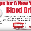 American Red Cross Hope For a New Year Blood Drive